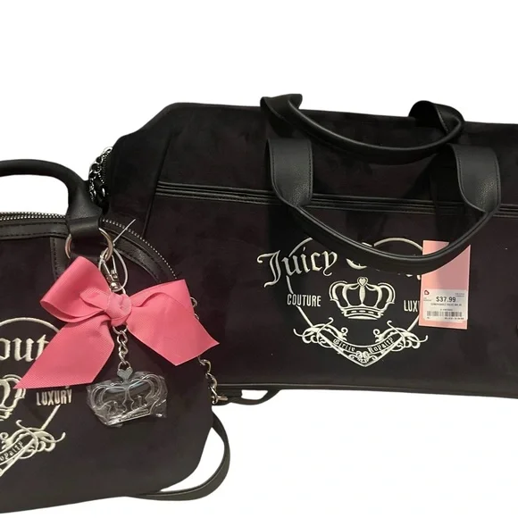 Juicy Couture Girlie Royalty Bag Set - Picture 2 of 7